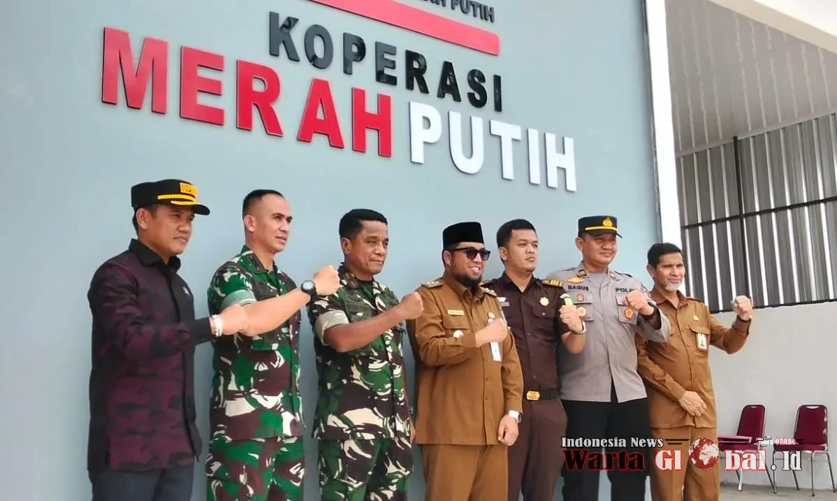 Danrem Kaltim Tinjau Koperasi Merah Putih di Desa Senaken dan KPJ, Apresiasi Pembangunan Cepat dan Lokasi Strategis.