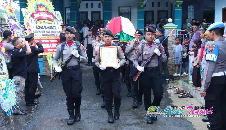 Polres Pekalongan Berduka, Aipda Mahrodzi Berpulang Usai Berdedikasi Tanpa Batas