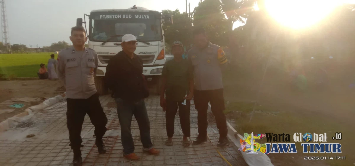Pembangunan Jalan Rigid Beton Desa Kemiri Dipastikan Sesuai Spek, Dikerjakan Swakelola dan Transparan