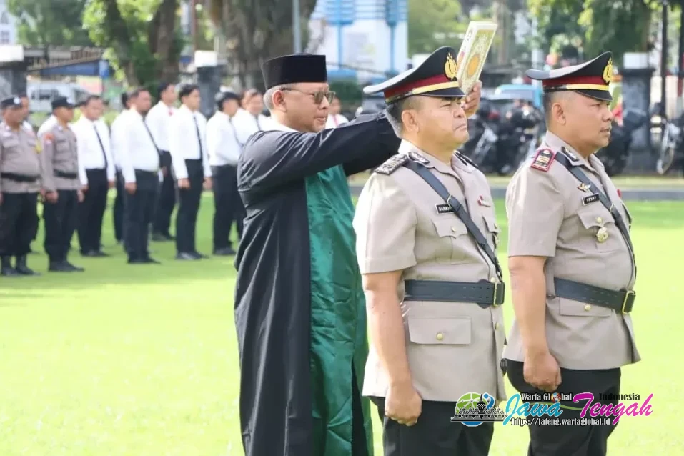 Kapolres Salatiga Pimpin Sertijab Kasatlantas