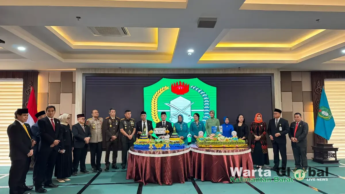 Upacara Khidmat HUT ke-69 Kalbar, Kehadiran Kajati Jadi Simbol Dukungan Penegakan Hukum