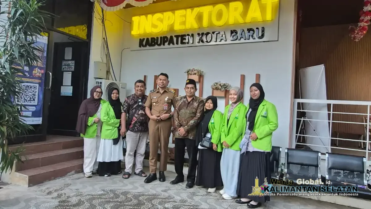 Tim PMB UNUKASE Silaturahmi ke Kepala Inspektorat Kabupaten Kotabaru