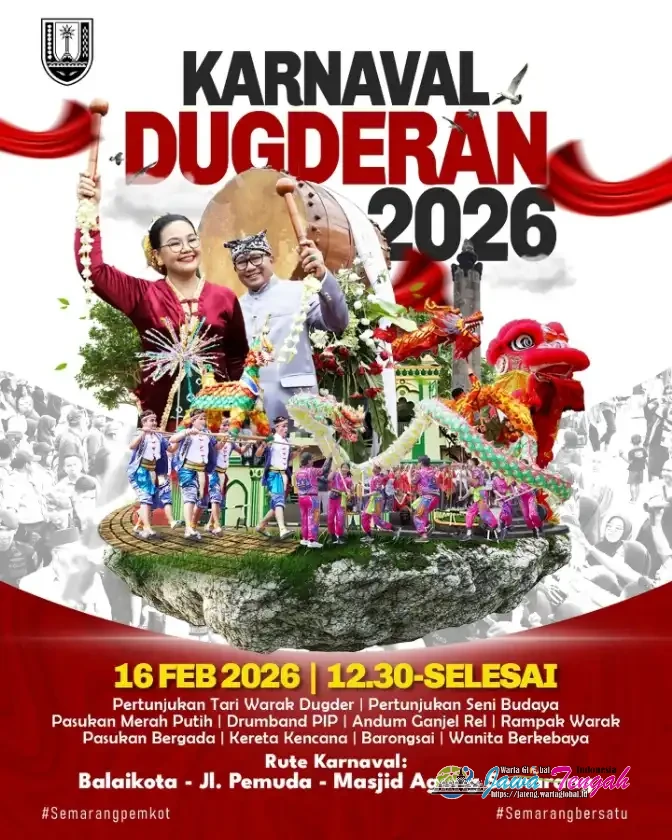 Breaking News! Pemkot Semarang Besok Gelar Karnaval Dugderan 2026
