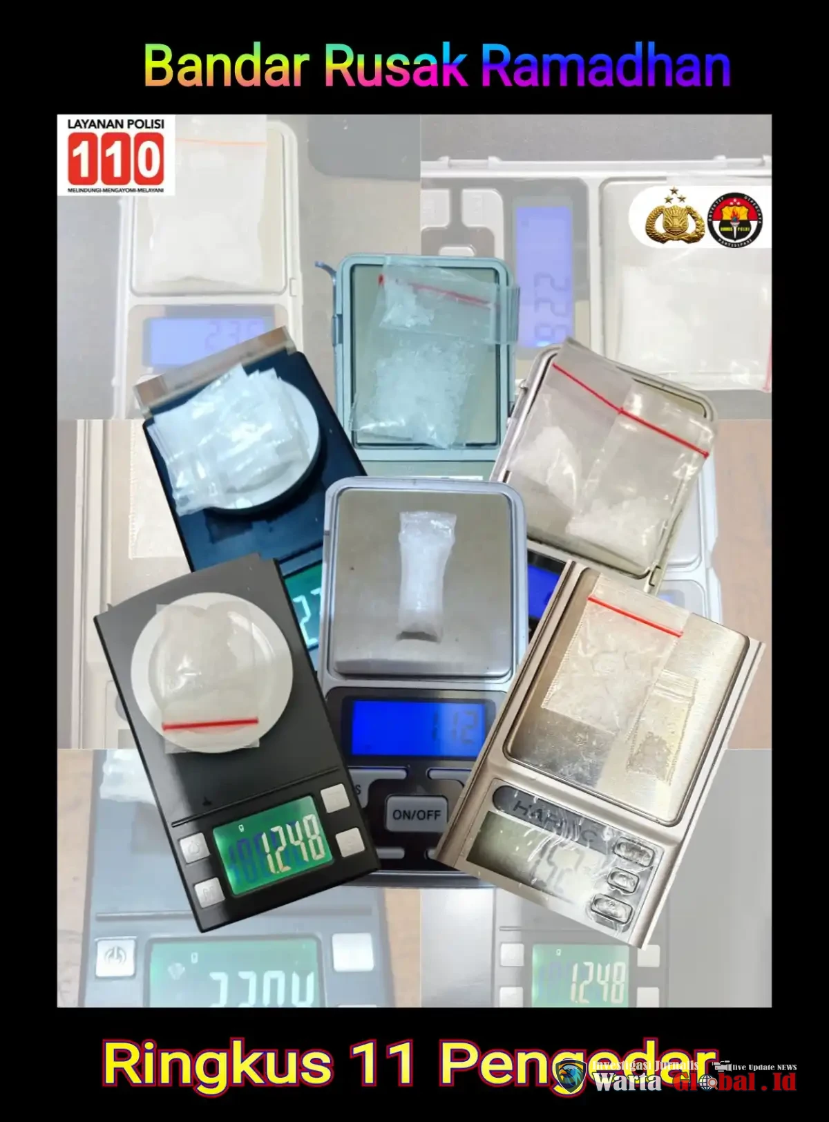 Ramadhan Dirusak Bandar: 11 Pengedar Diringkus, Publik Desak Pengusutan Hingga ke Akar Jaringan