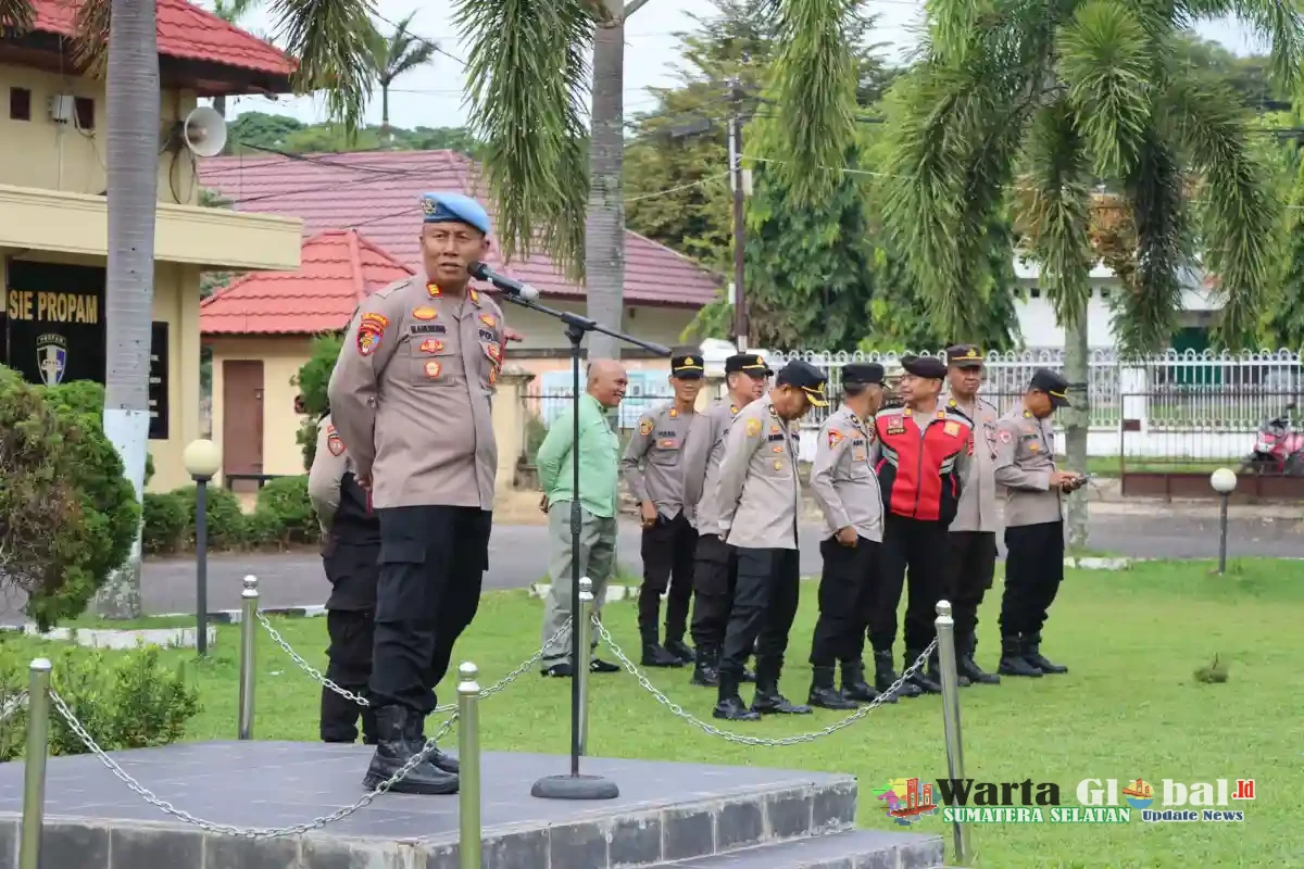 Kasie Propam Polres Ogan Ilir Sampaikan Atensi Kapolda Sumsel kepada Seluruh Personel!!!!