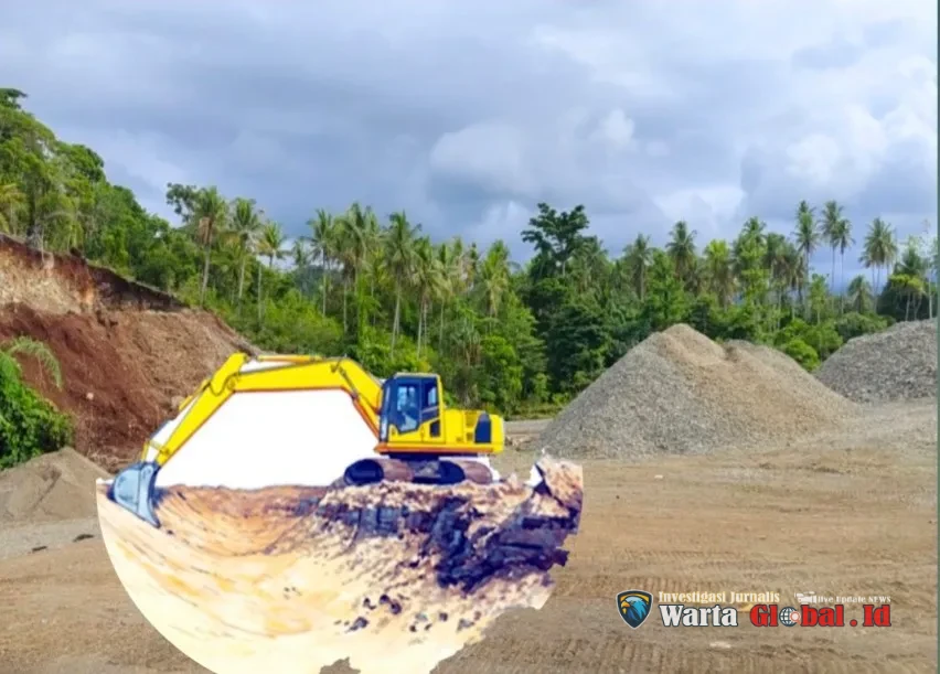 Galian C di Desa Buton Diduga Terobos Sungai Aktif, Warga Obi Diliputi Kecemasan