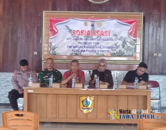 Polres Wonogiri Sosialisasikan HPP Jagung 2026, Tekankan Perlindungan Petani