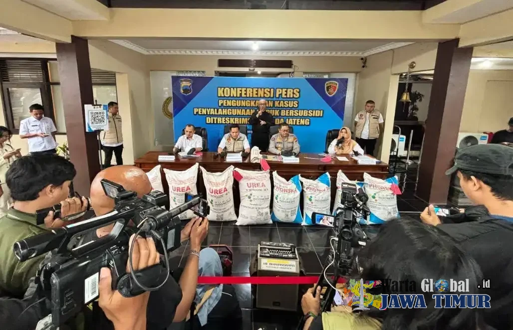 Sindikat Mafia Pupuk Dibongkar Polda Jateng, Kerugian Negara Tembus Rp 4,3 Miliar