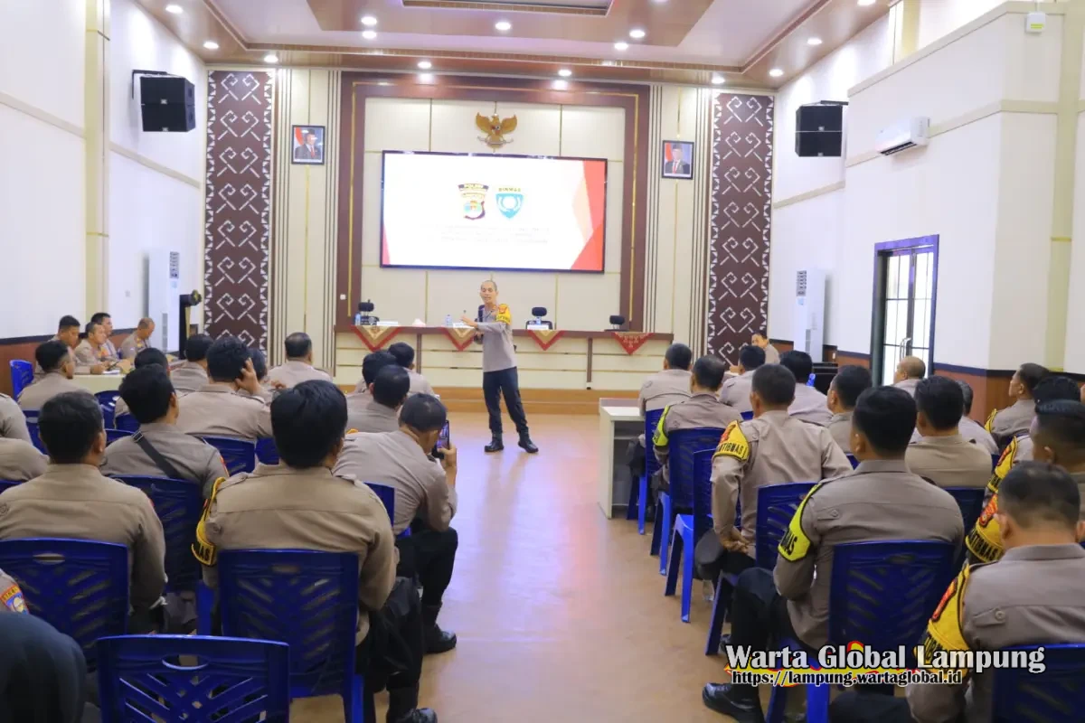 Kapolres tulang bawang gas pol tingkat kan kinerja bhabinkamtibmas