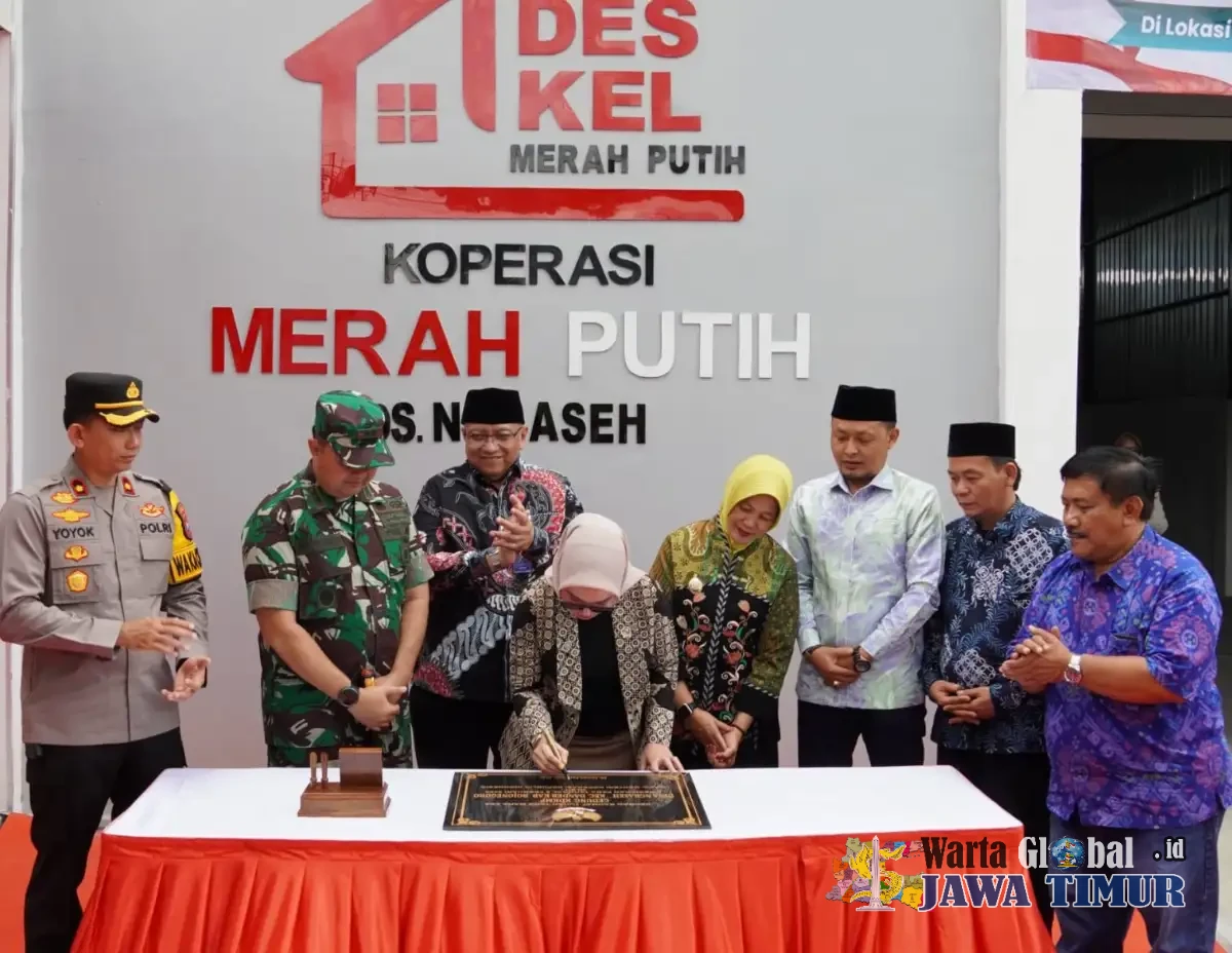 Dandim Bojonegoro dampingi Wamenkop RI Resmikan KDKMP Desa Ngraseh