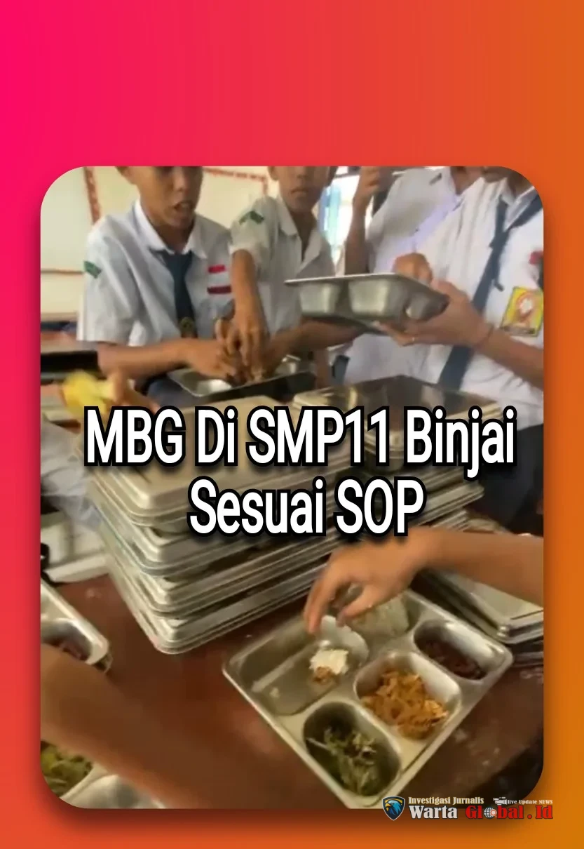 Klarifikasi Menyeluruh MBG SMPN 11 Binjai: Tidak Ada Makanan Basi, Distribusi Dihentikan Demi Kehati-hatian
