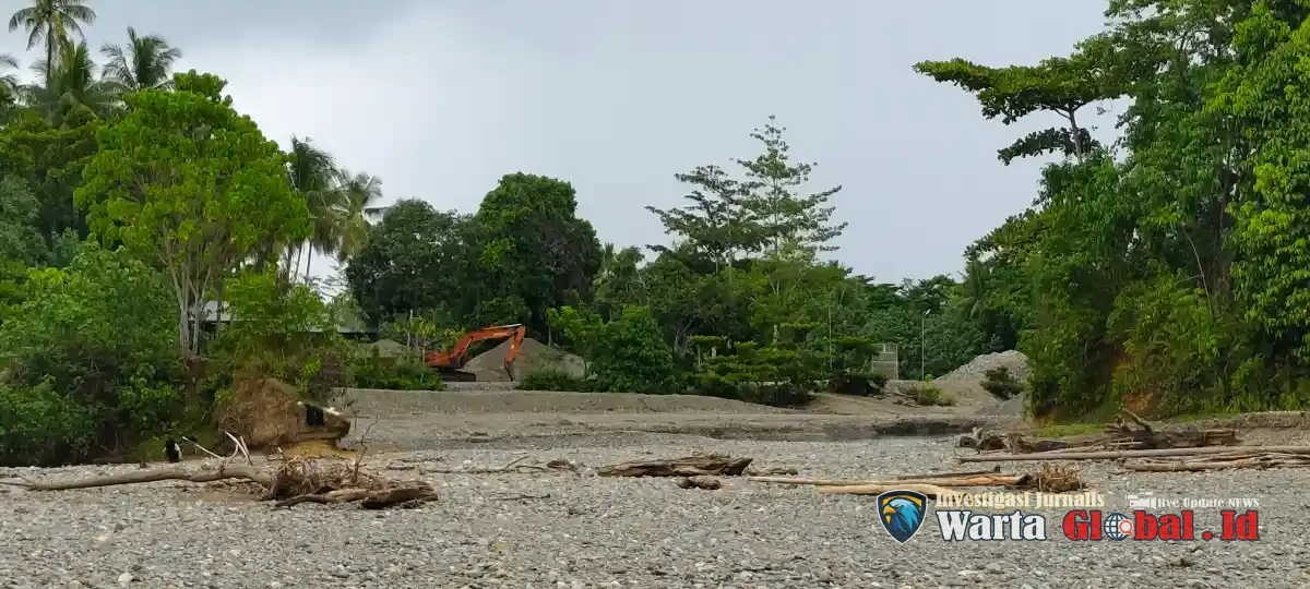 Polda Malut Tutup Mata, Galian C Desa Buton Milik Hasan Hanafi Diduga Kuat Melanggar UU Minerba