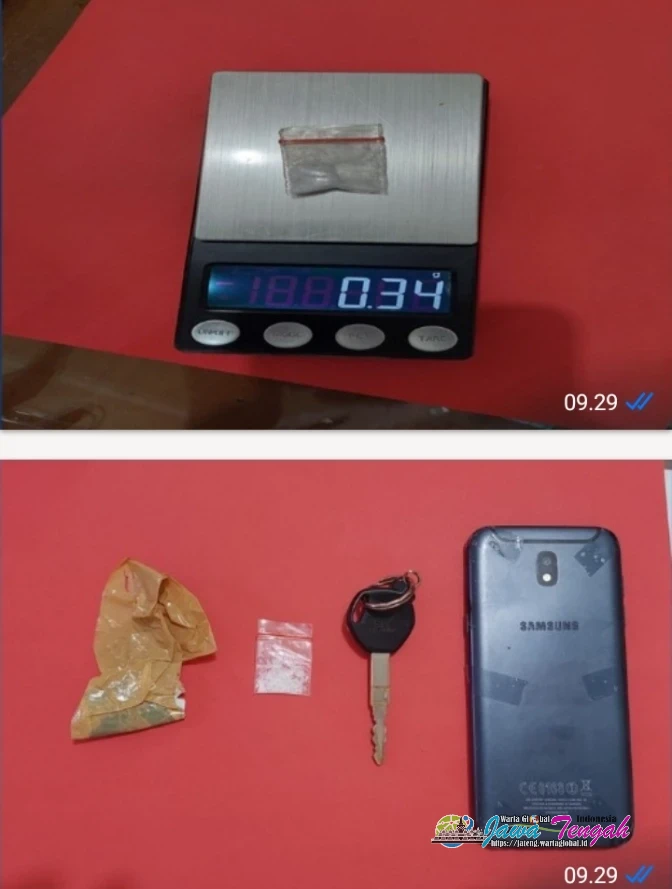 Gerak Cepat!! Sat Resnarkoba Polres Pekalongan Tangkap Pengguna Sabu di Desa Kepatihan