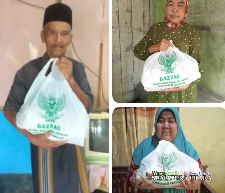 Ramadhan Berkah bersama Baznas Langkat, PPMI MADANI Tunaikan Amanah
