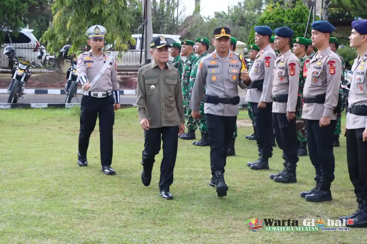 Polres Ogan Ilir Gelar Apel Pasukan Operasi Ketupat 2026 untuk Pengamanan Idul Fitri 1447 H.!!! Polres Ogan Ilir Gelar Apel Pasukan Operasi Ketupat 2026 untuk Pengamanan Idul Fitri 1447 H.!!!