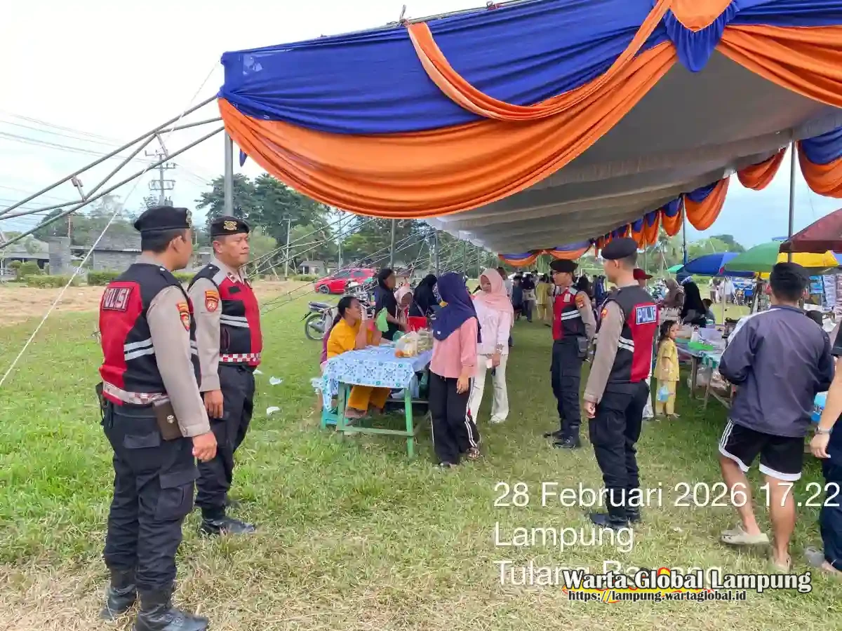 Patroli kota presisi ramadhan samapta polres tulang bawang cipkon saat menjelang berbuka