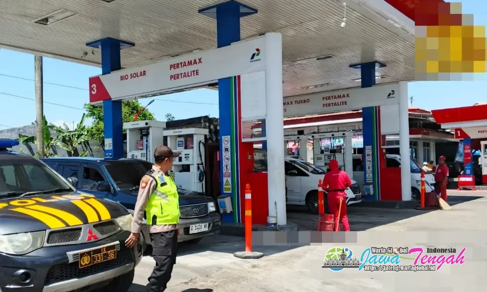 Polres Pekalongan Cek Stok BBM Jelang Idul Fitri 1447 H, Pastikan Aman dan Normal