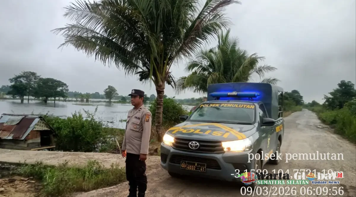 Antisipasi Begal di Jalan Sepi, Polsek Pemulutan Laksanakan Patroli Subuh Selama Ramadhan.!!!