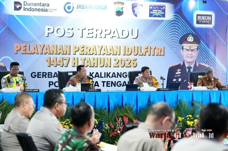 Kapolri Tinjau Posko Terpadu Kalikangkung, Pastikan Kesiapan Polda Jateng Hadapi Puncak Arus Mudik Kapolri Tinjau Posko Terpadu Kalikangkung, Pastikan Kesiapan Polda Jateng Hadapi Puncak Arus Mudik