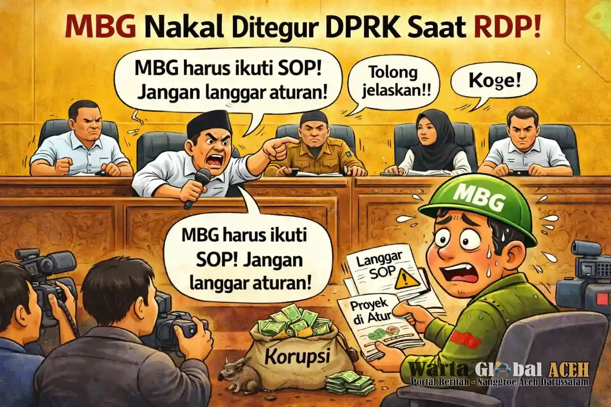 Skakmat MBG Nakal Ditegur DPR Saat RDP!
