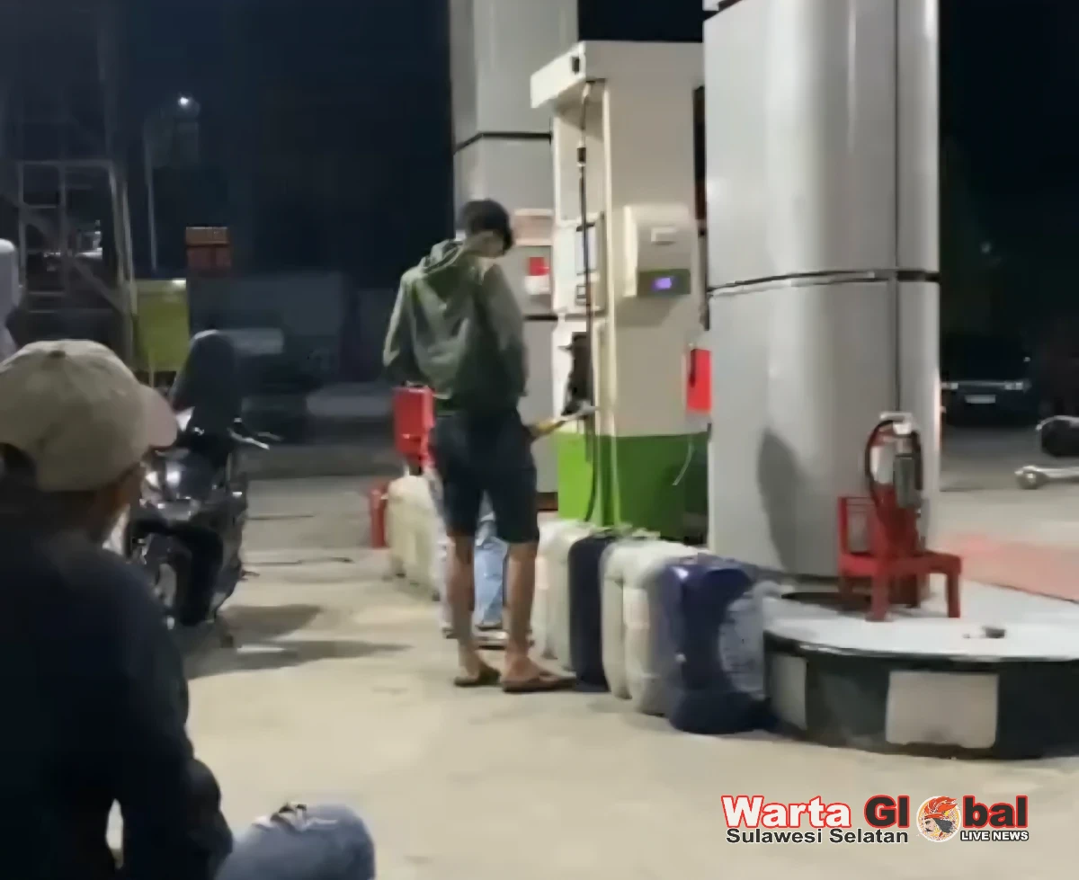 SPBU Kalosi Dikeluhkan Warga, Diduga Utamakan Pengisian Jerigen