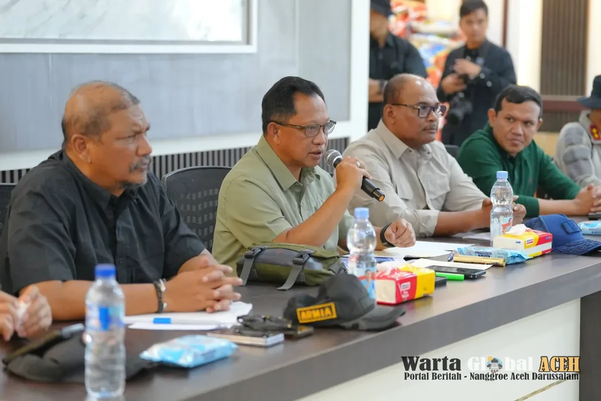 Bupati Aceh Tamiang Sambut Kedatangan Praja IPDN dan Mendagri untuk Bakti Sosial Pasca Bencana
