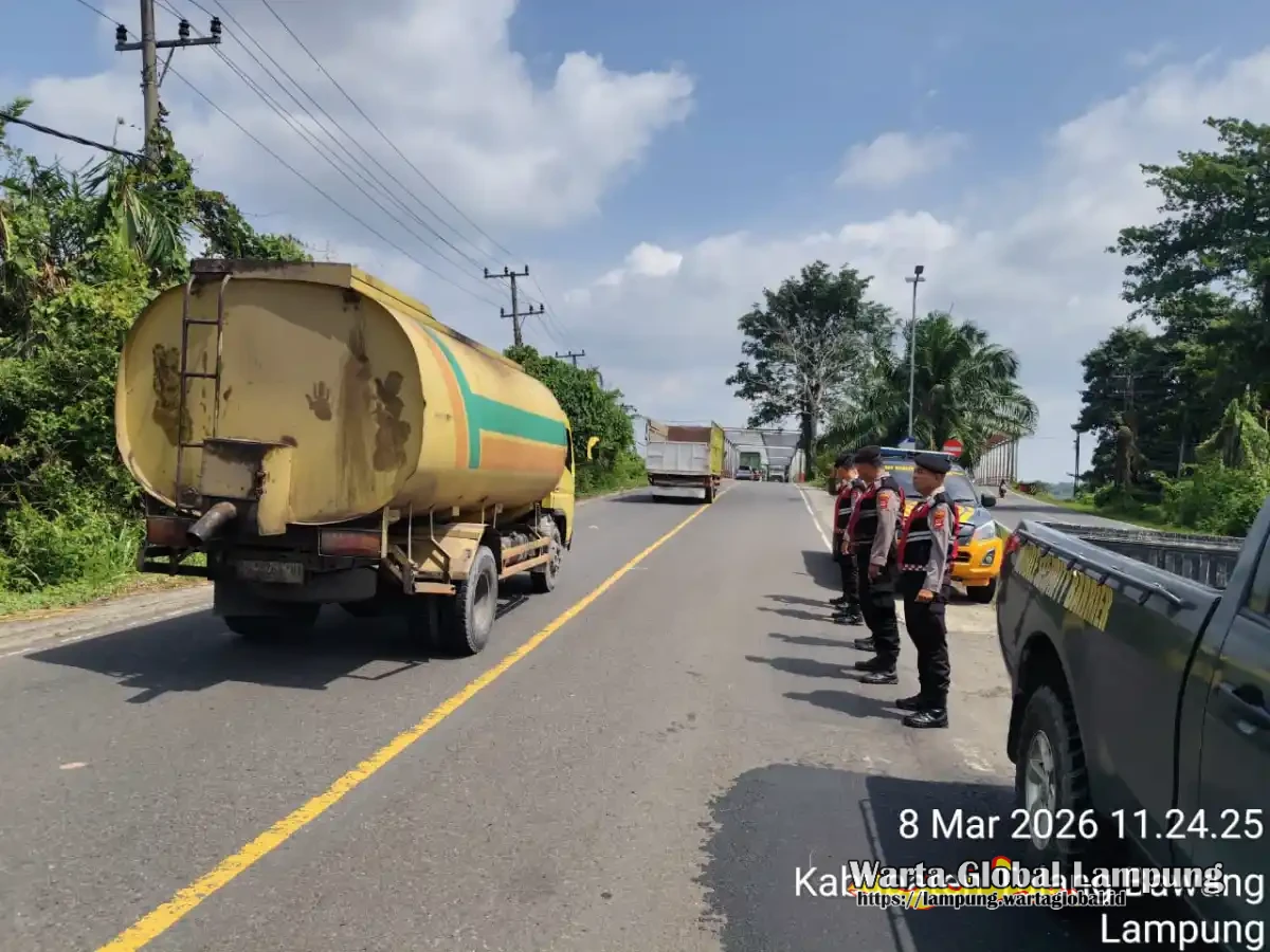 Patroli kota presisi samapta polres tulang bawang, gempur kriminalitas dan konflik sosial