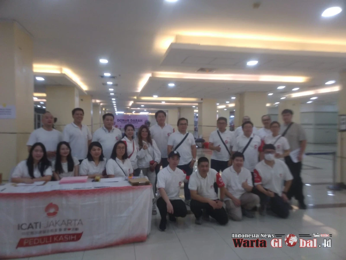 ICTAI Jakarta Bersama PMI DKI Gelar Donor Darah Ramadan, Targetkan 350 Kantong Darah