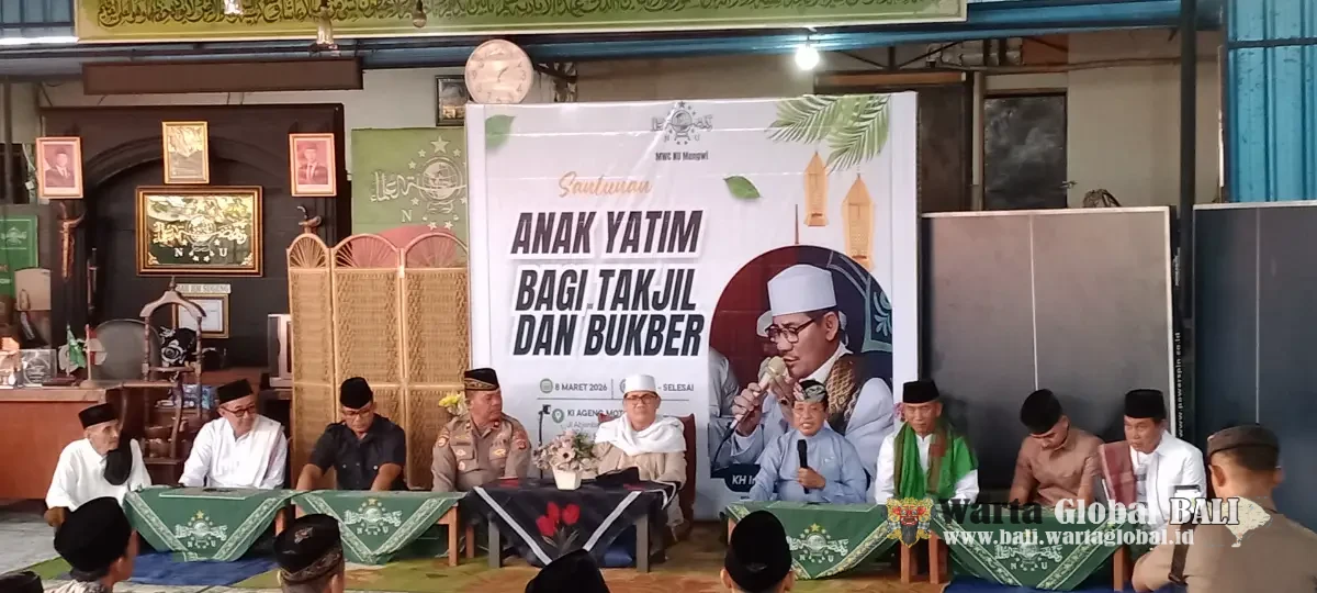 Santunan dan Buka Puasa Bersama MWC NU Mengwi Meriah, Ajak Jaga Silaturahmi di Bulan Suci