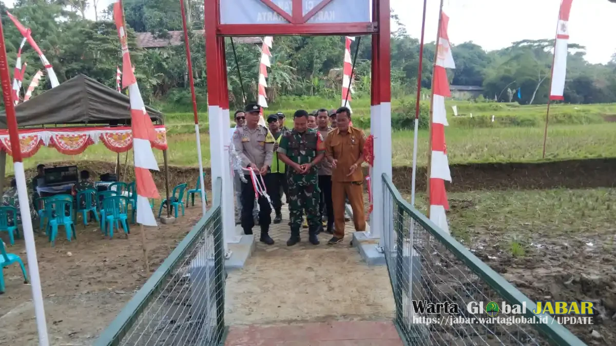 Polsek Plered Hadiri Peresmian Jabatan Garuda, Wujud Sinergitas TNI-Polri Di Purwakarta