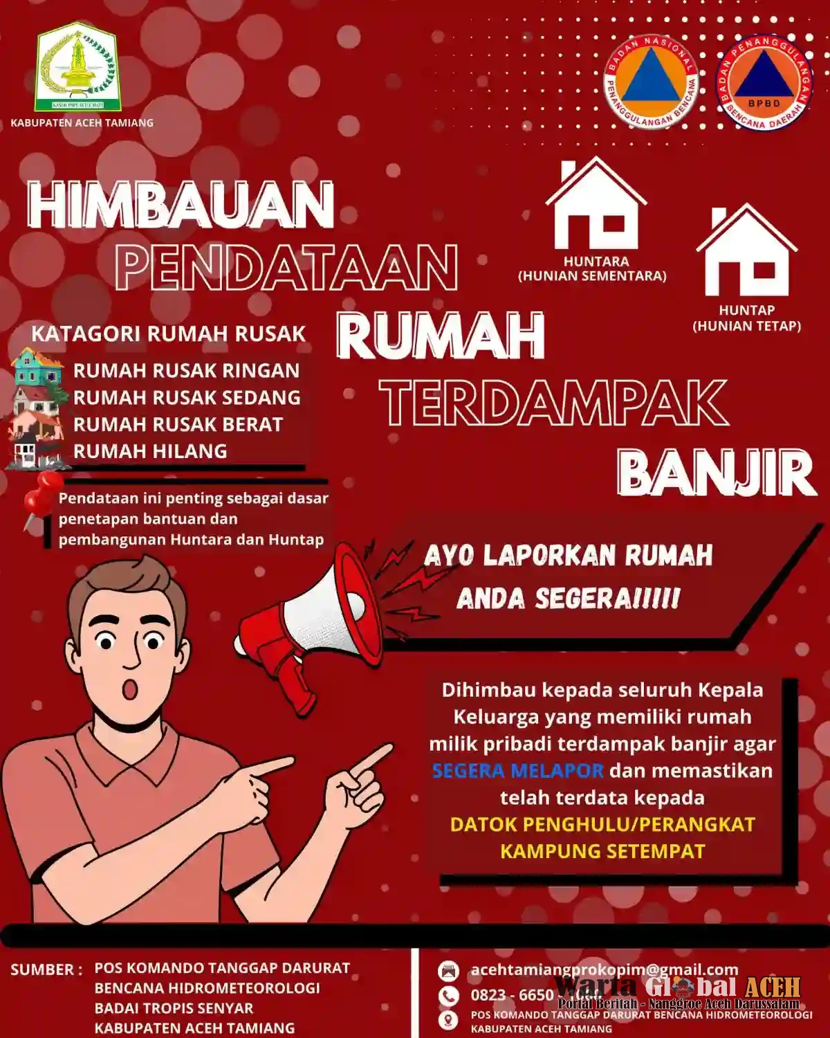 HIMBAUAN PENTING UNTUK MASYARAKAT KABUPATEN ACEH TAMIANG