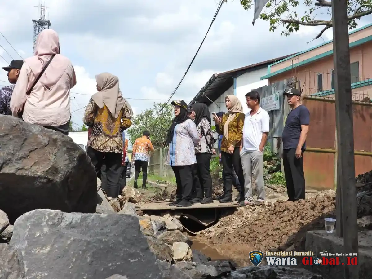 Gerak Cepat Pemkot Bandarlampung Perbaiki Infrastruktur Rusak