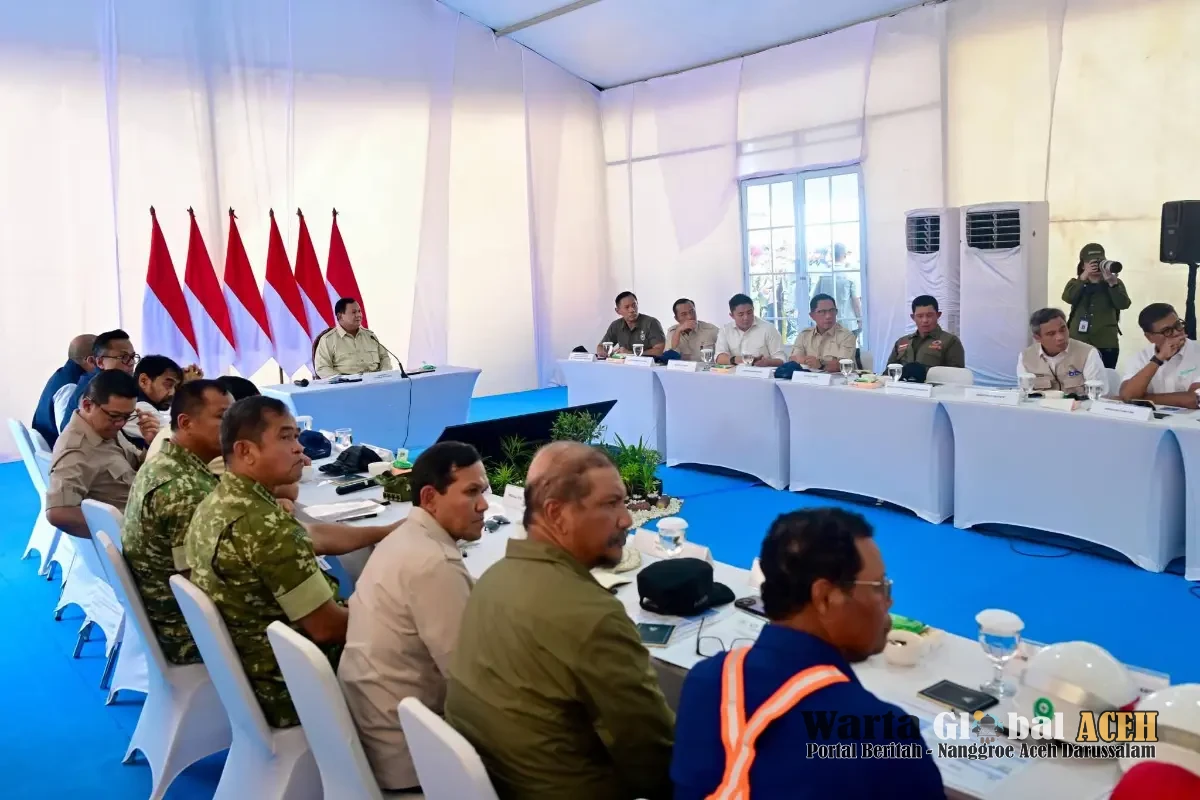 kehadiran Presiden merupakan bentuk Perhatian Nyata Pemerintah Pusat Terhadap Percepatan Penanganan Pascabencana di Aceh Tamiang.