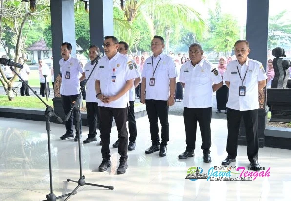 Bupati dan Wakil Bupati Karanganyar Perkuat Silaturahmi di Hari Pertama Kerja Pascalebaran