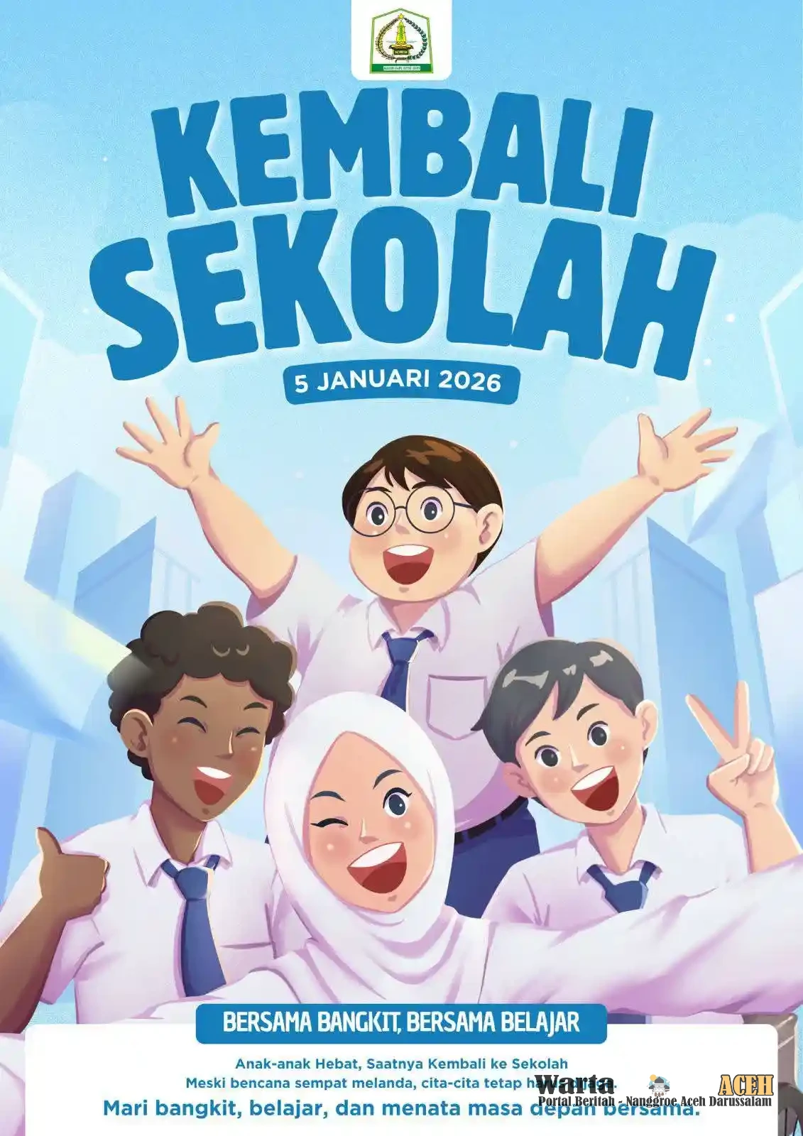 Pemerintah Kabupaten Aceh Tamiang Melalui Kepala Dinas Pendidikan dan Kebudayaan, Sepriyanto menghimbau