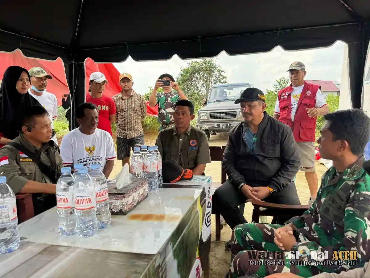 Terima Kepala BNPB, Bupati Armia: Aceh Tamiang Sangat Butuh Perahu Karet, Tenda, dan Kendaraan Penembus Daerah Terisolir