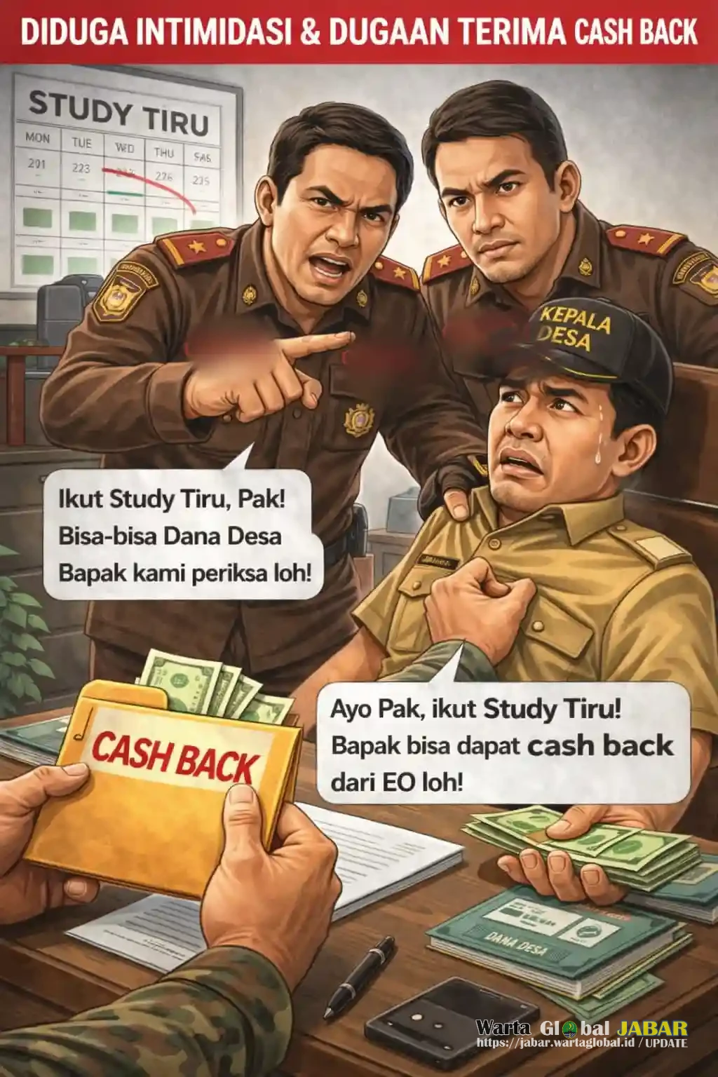 APIP Inspektorat Kab. Bekasi didesak "WARNING" Pada Kegiatan Study Tiru