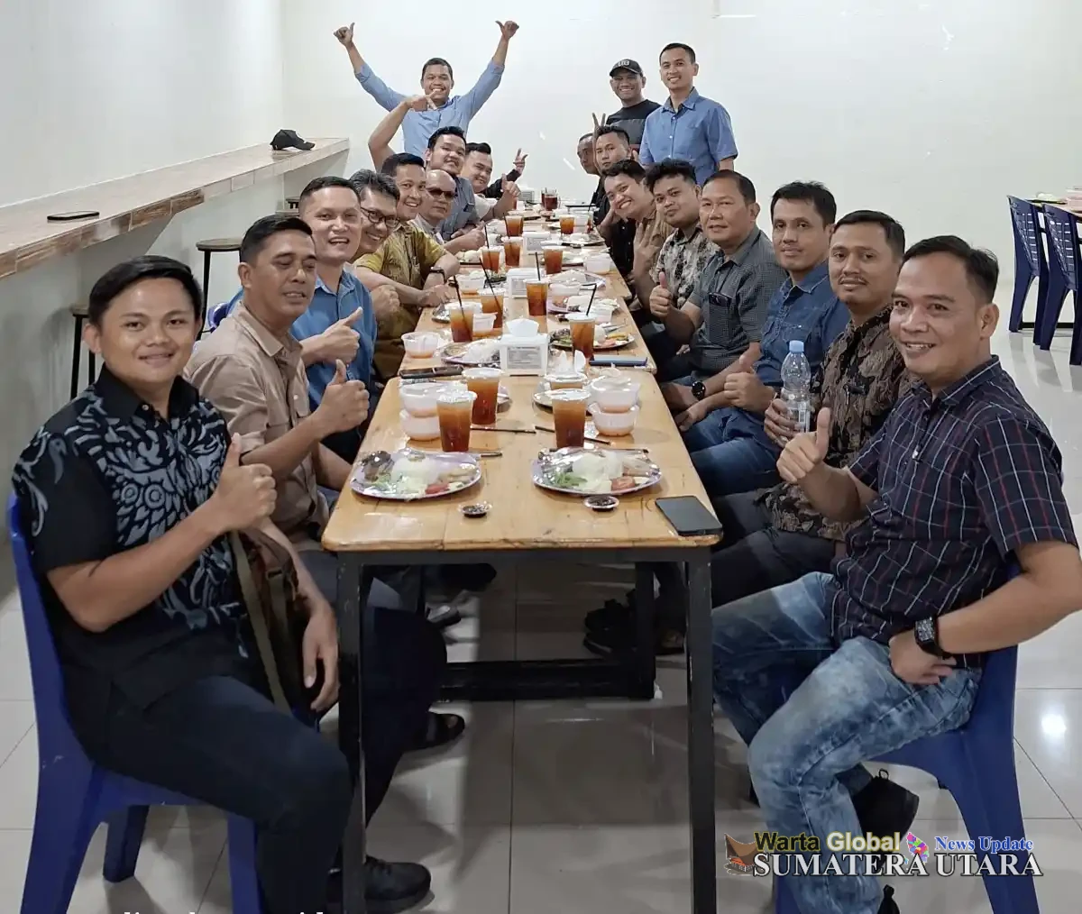 Intelkam Polda Sumut Subdit 2 Ekonomi, Buka Puasa Bersama Menjalin Tali Silaturahmi