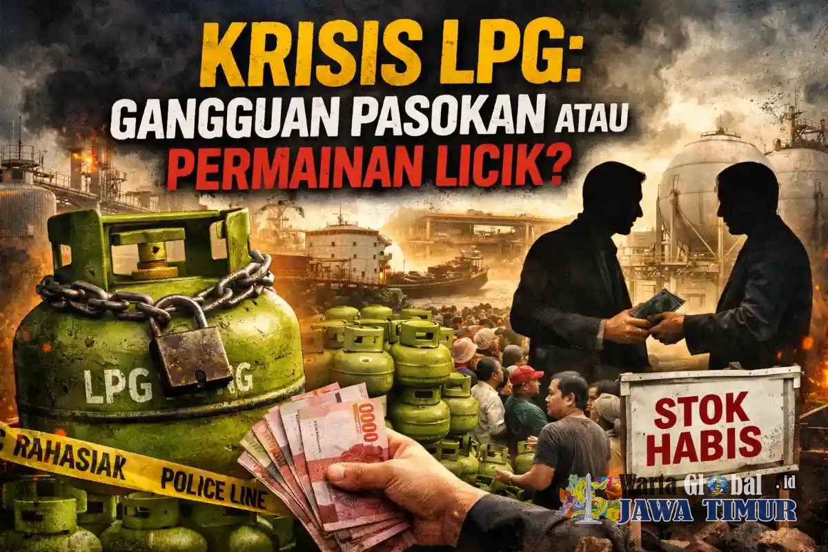 Gas Melon Menghilang di Bojonegoro: Rakyat Antre, Siapa Bermain di Balik Distribusi LPG 3 Kg?