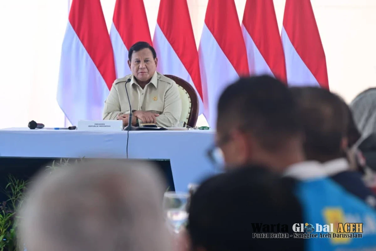 Gubernur dan Wakil Gubernur Aceh turut hadir dalam Rapat Terbatas yang dipimpin langsung oleh Presiden Prabowo Subianto Percepatan Pembangunan Pemerintah Daerah