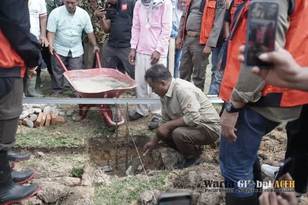 Pemkab Luwu Timur Bangun Mesjid di Aceh Tamiang, Wabup ismail: Ini bukti Persahabatan dan Persaudaraan Kita Erat