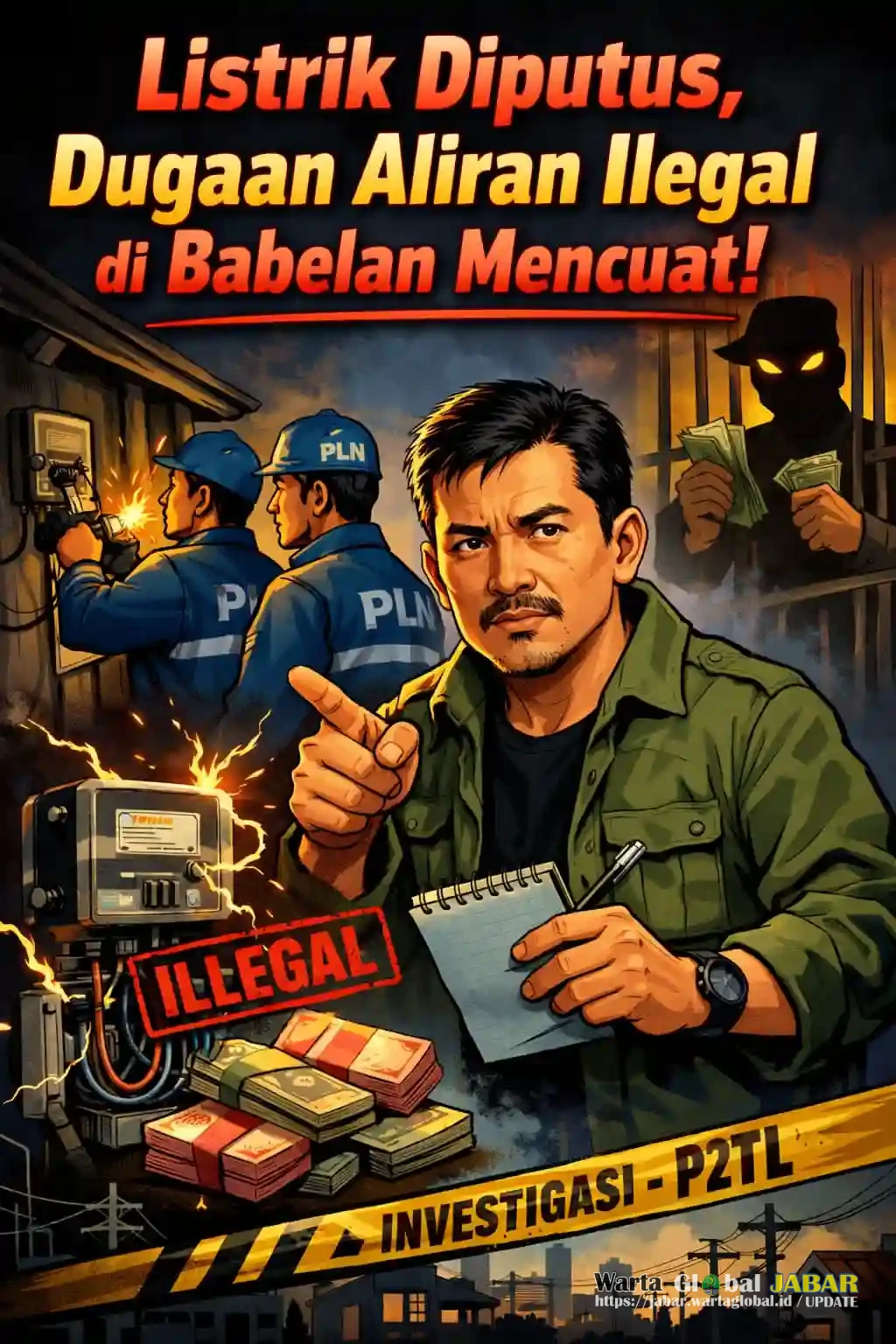 Putus Listrik karena Tunggakan, Penyewa Tantang Transparansi PLN Babelan
