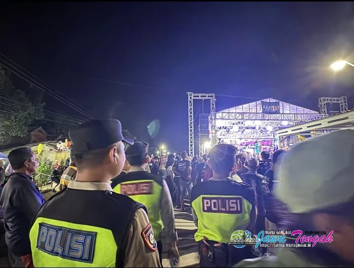 Polres Pekalongan Siaga Kawal Hiburan Orkes Pasca-Lebaran