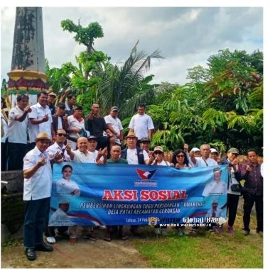 Dipimpin Jro Bima, Partai Perindo Bali Restorasi Tugu Amartha yang Terbengkalai dan Salurkan Bantuan Kursi Roda Dipimpin Jro Bima, Partai Perindo Bali Restorasi Tugu Amartha yang Terbengkalai dan Salurkan Bantuan Kursi Roda