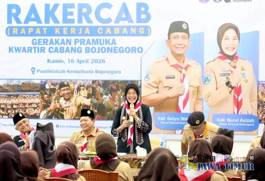 Pramuka Didorong Jadi Mitra Strategis Pembangunan, Wabup Bojonegoro Tekankan Peran Nyata di Masyarakat