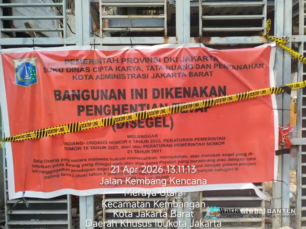 Lucia Purbarini Perintahkan Penyegelan Ulang Bangunan "Nakal" 7,5 Lantai di Kembang Kencana; Data 6 Surat Peringatan Diabaikan