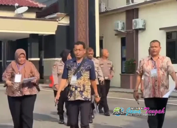 Kapolres Karanganyar Terima Tim Penilai Lomba Kebersihan dari Polda Jateng