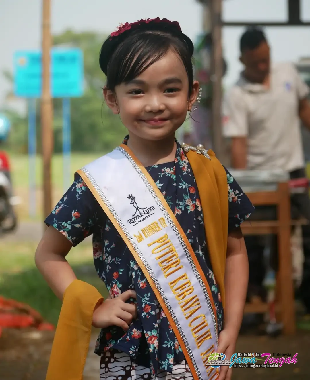 Zeline Quensa Azahra Harumkan Pekalongan, Lolos Finalis Putri Kebaya Indonesia 2026 Kategori Cilik
