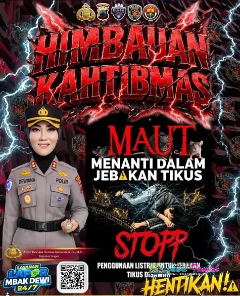 Kapolres Sragen Imbau Petani Hentikan Jebakan Tikus Aliran Listrik Berbahaya