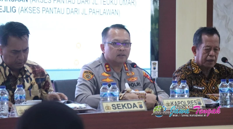 Kapolres Pekalongan Fokus Mitigasi Isu Nasional dan Lokal